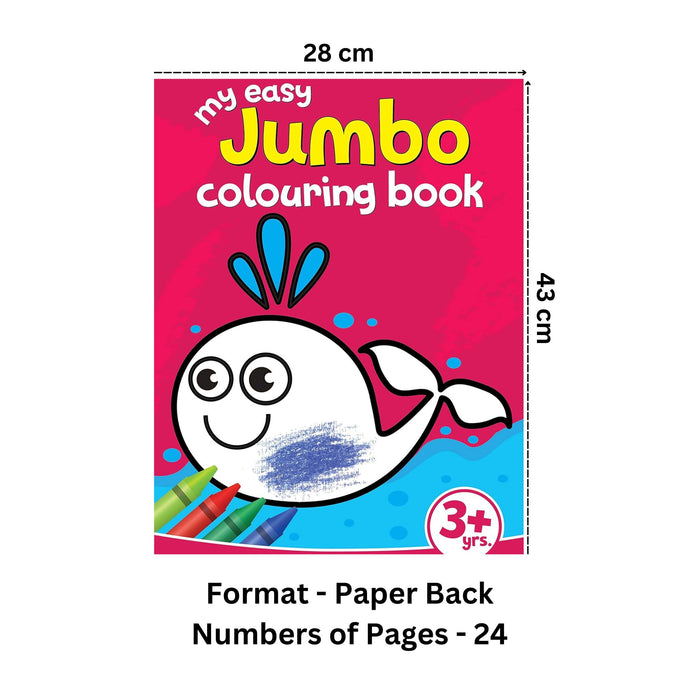My Easy Jumbo Colouring Book