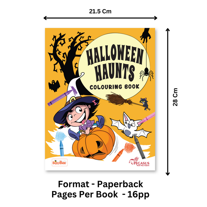 Pegasus Activity Book : Halloween Haunts