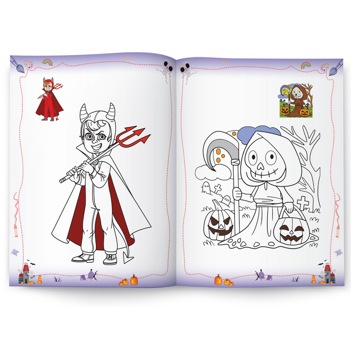 Pegasus Activity Book : Halloween Haunts