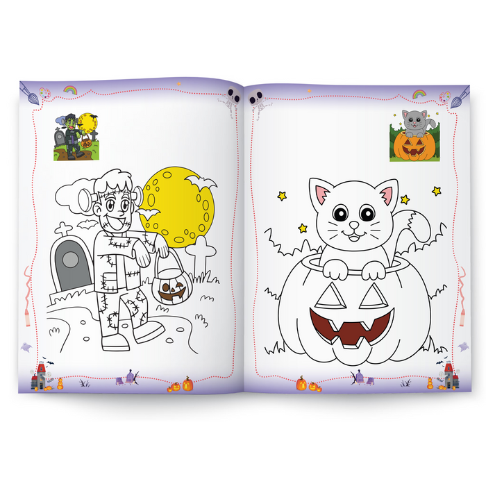 Pegasus Activity Book : Halloween Haunts