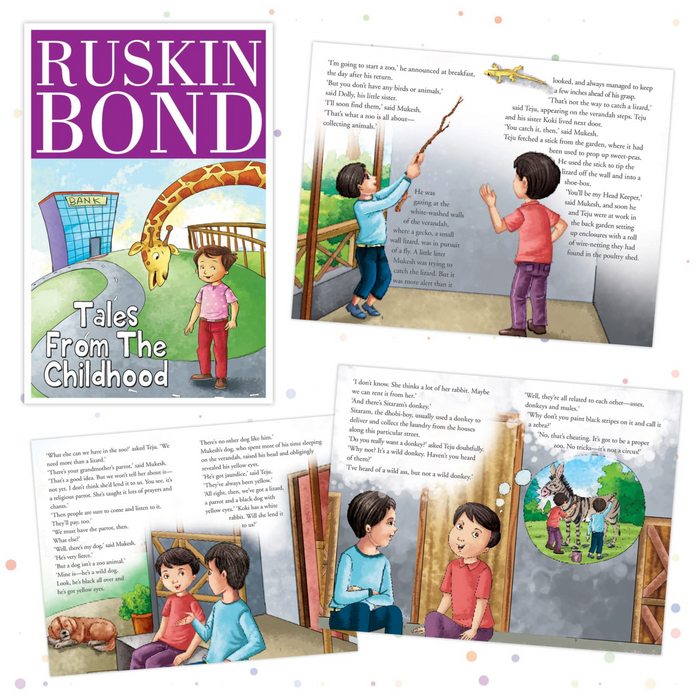 Ruskin Bond Short Stories - Set of 4 Bestselling Children Story Books