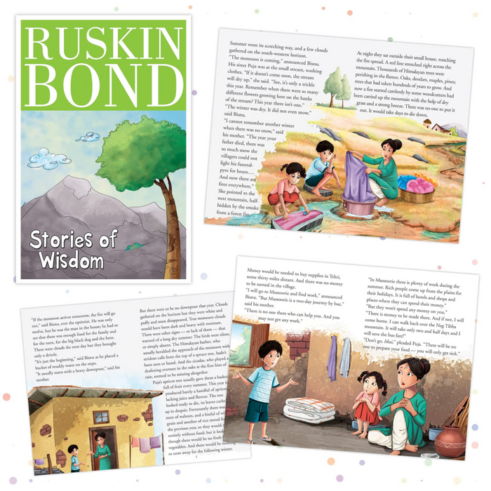 Ruskin Bond Short Stories - Set of 4 Bestselling Children Story Books