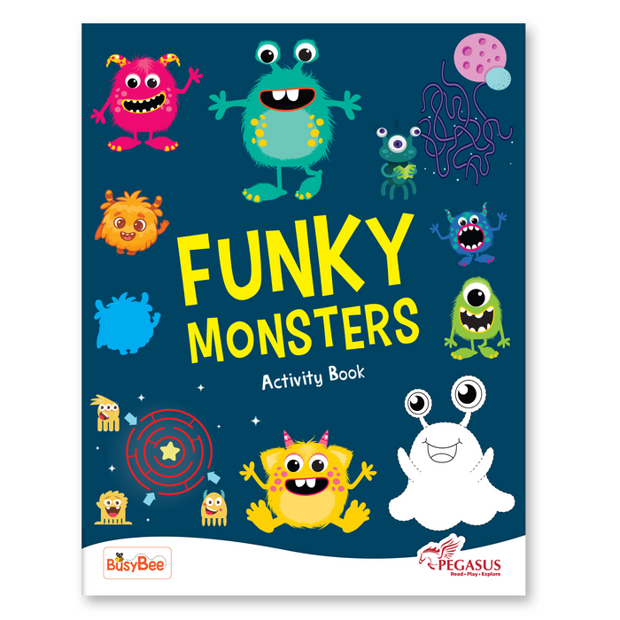 Pegasus Activity Book : Funky Monsters