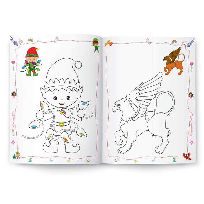 Colouring Books - Mythical Creatures