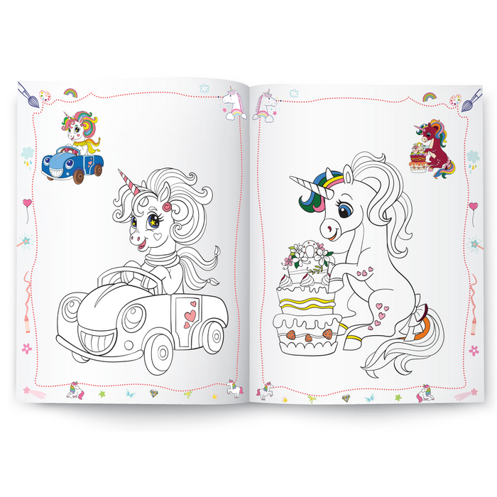 Colouring Books - Magical Unicorns