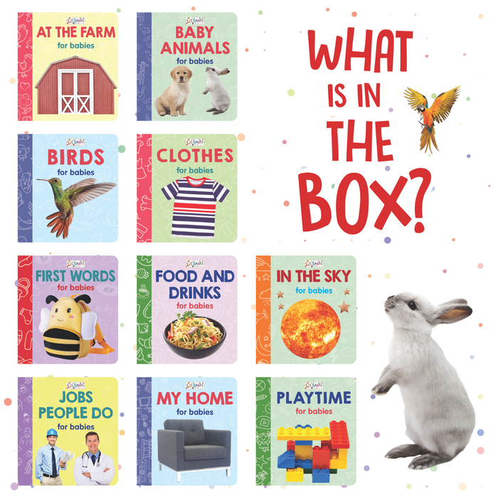 My First Library Box  - Set of 10 Board Books