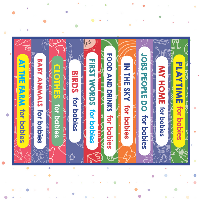 My First Library Box  - Set of 10 Board Books