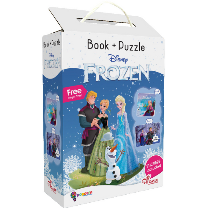 Disney Frozen Puzzle - 100 pc Puzzle (Frozen Book + Puzzle)