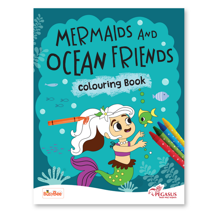 Colouring Books - Mermaids and Ocean Friends