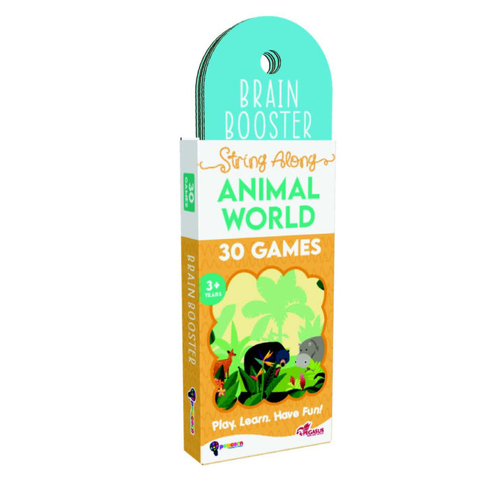 Brain Booster String Along - Animal World