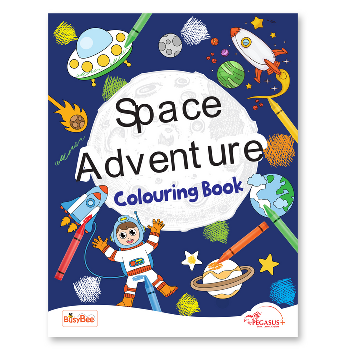 Colouring Books - Space Adventures