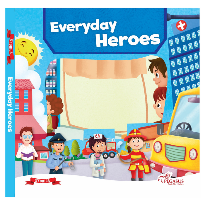 Finger Puppet Story Book - Everyday Heroes