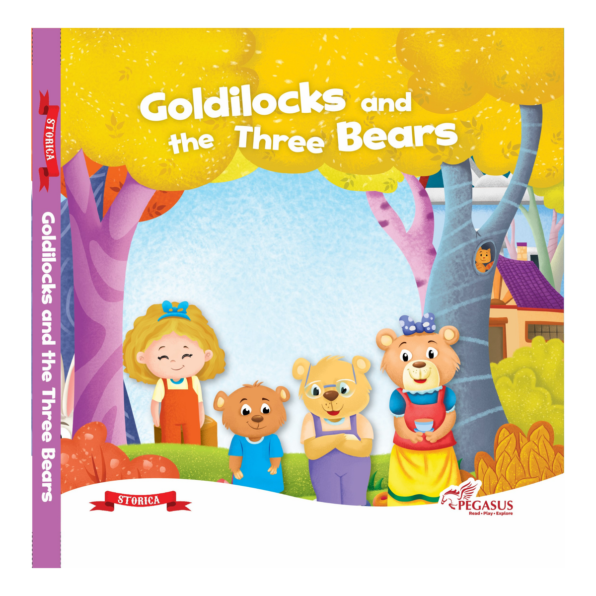 Finger Puppet Story Book - Goldilocks And Three Bears — Pegasusforkids