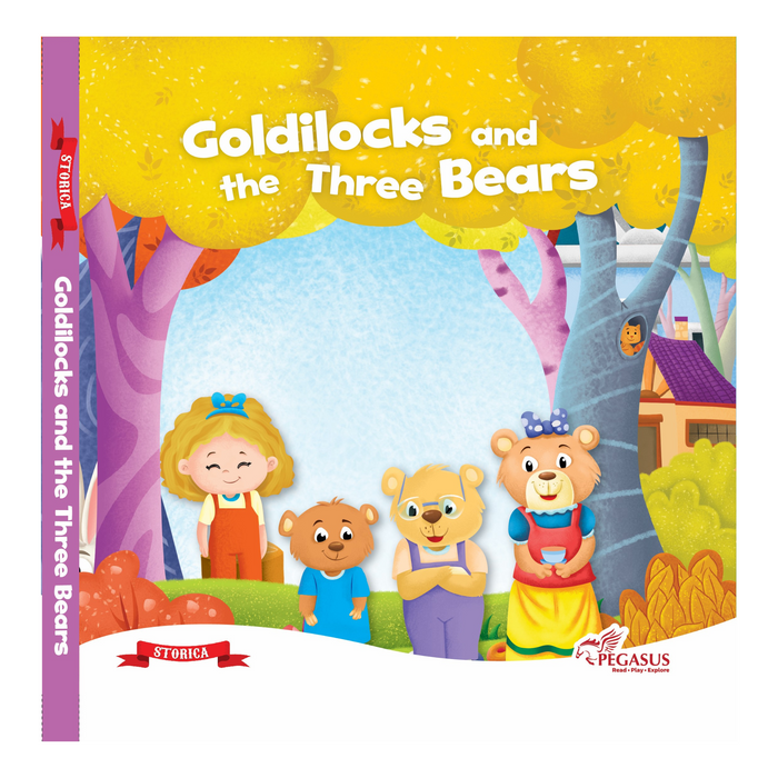 Finger Puppet Story Book - Goldilocks and three bears