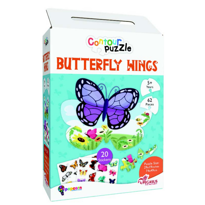 Contour Puzzles - Butterfly Wings