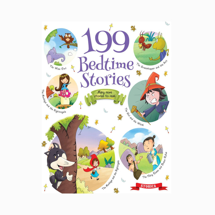 199 Bedtime Stories with colorful Pictures