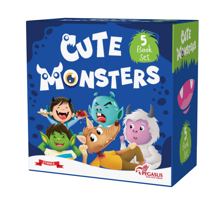 Cute Monsters - - Set of 5 Books