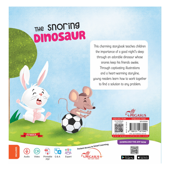 The Snoring Dinosaurs - Story Book