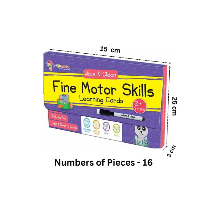 Fine Motor Skills - Learning Card