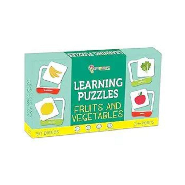 Learning Puzzles Fruits & Vegetables for Kids