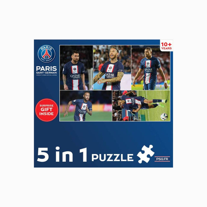 PSG Paris Saint Germain 522 Jigsaw Puzzles ( 5 in 1 Puzzle)