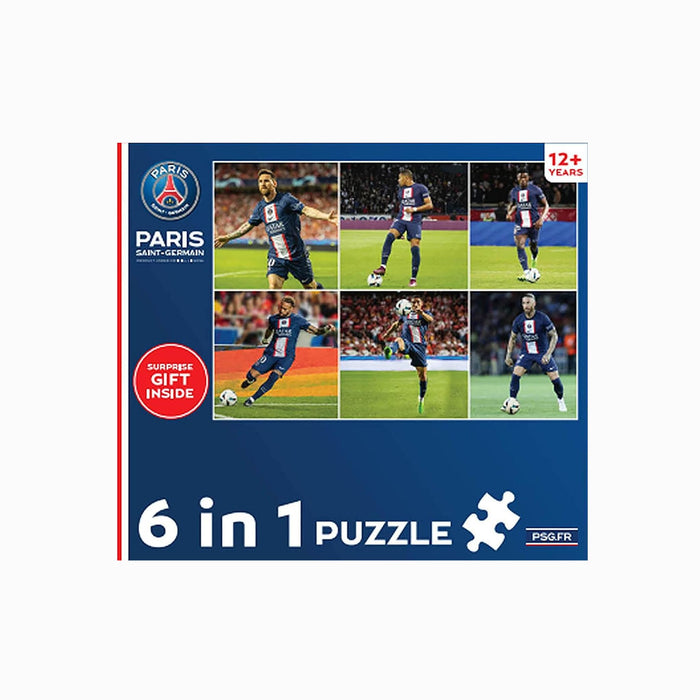 PSG Paris Saint Germain 486 Jigsaw Puzzles ( 6 in 1 )