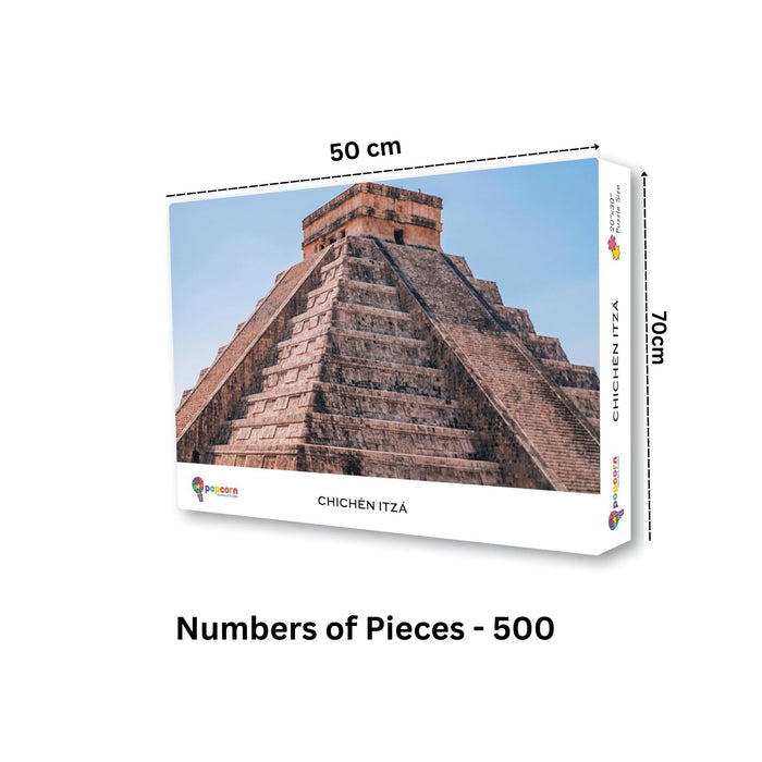 Popcorn Games & Puzzles - Chichen Itza 500 Piece Jigsaw Puzzle