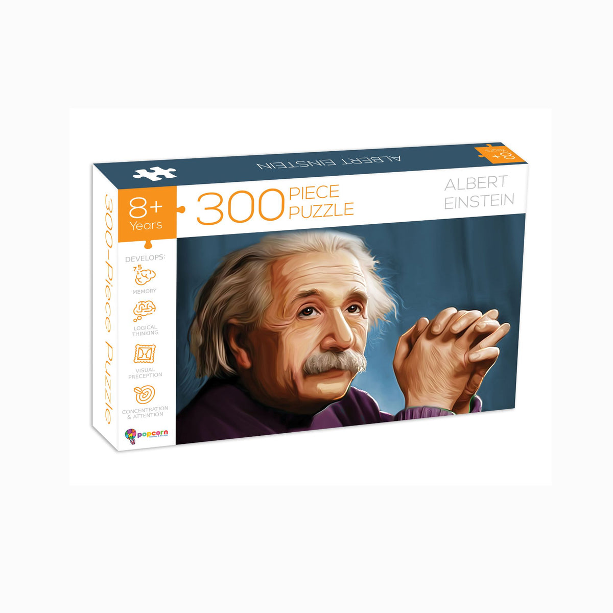Albert Einstein 300 Piece Puzzle Box — pegasusforkids