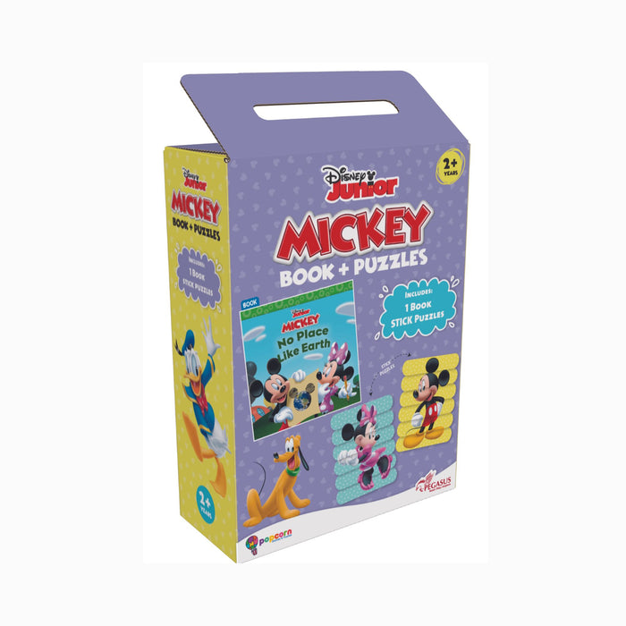 Mickey & Friend - Book & Stick Puzzles