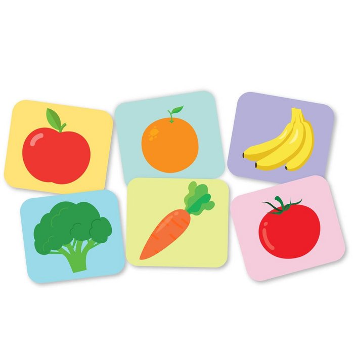 Memory Game - Fruits and Vegetables - Board Matching Games