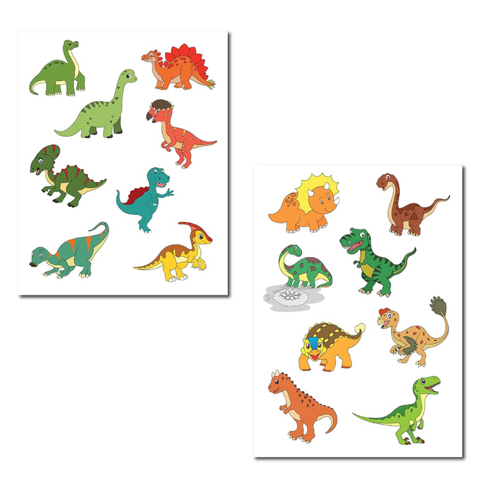 Dinosaurs Neon Colouring Sticker Activity Book