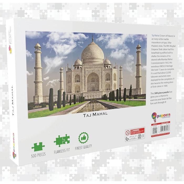 Taj Mahal - 500 Piece Jigsaw Puzzle for Kids