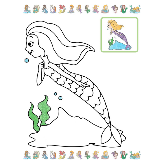 My First Mermaid Colouring Book