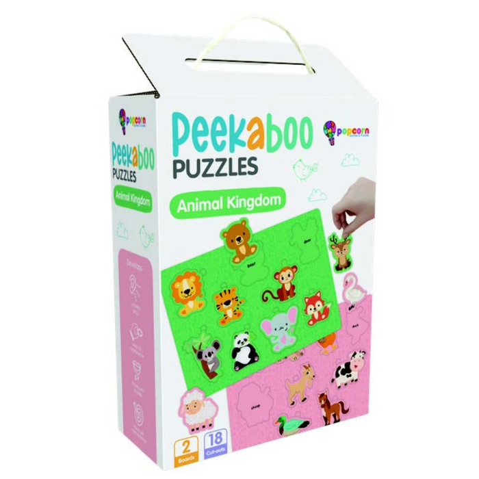 Animal Kingdom - Peekaboo Puzzles