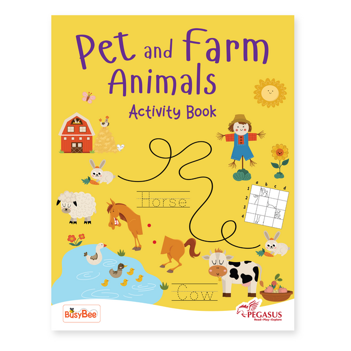 Pet & Farm - Activity Book