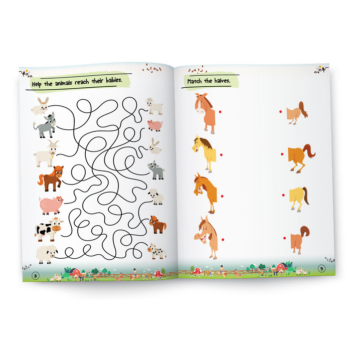 Pet & Farm - Activity Book