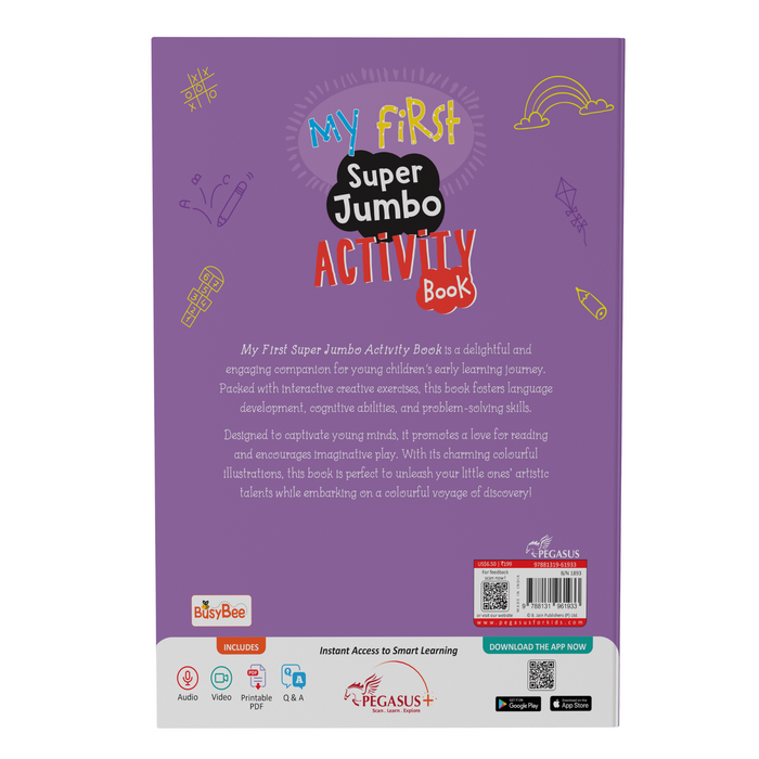 Super Jumbo Activity Book - My First Activity Book