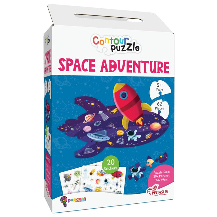 Space Adventure- (CONTOUR PUZZLE)