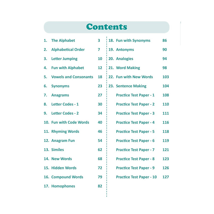 Verbal Reasoning - Grade 3