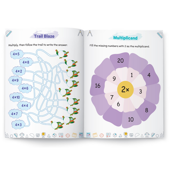 Steam Maths : Multiplication - Level 3