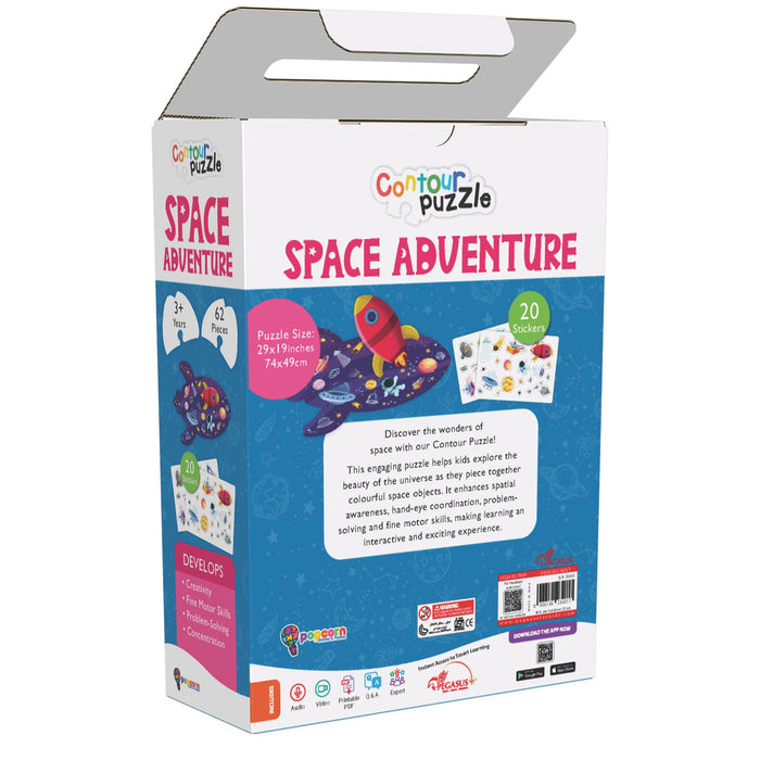 Space Adventure- (CONTOUR PUZZLE)