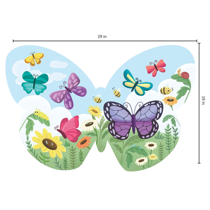 World of Butterfly- (CONTOUR PUZZLE)