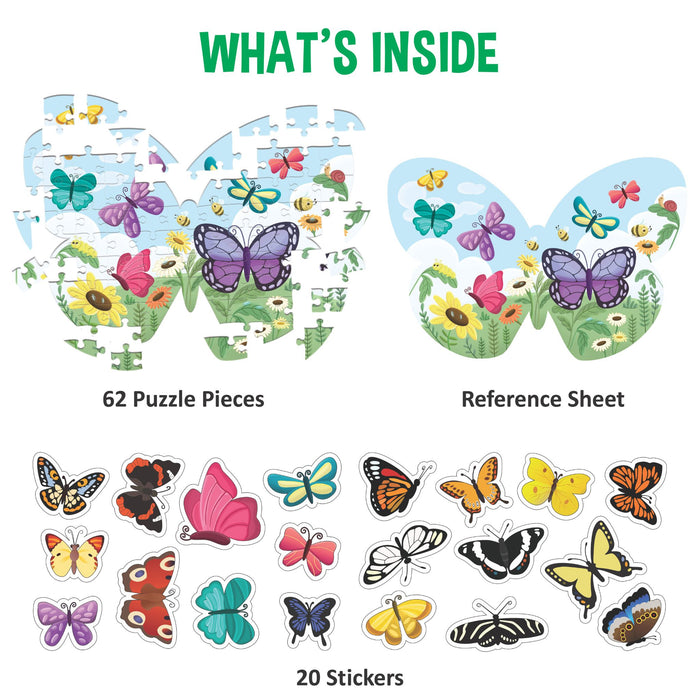 World of Butterfly- (CONTOUR PUZZLE)