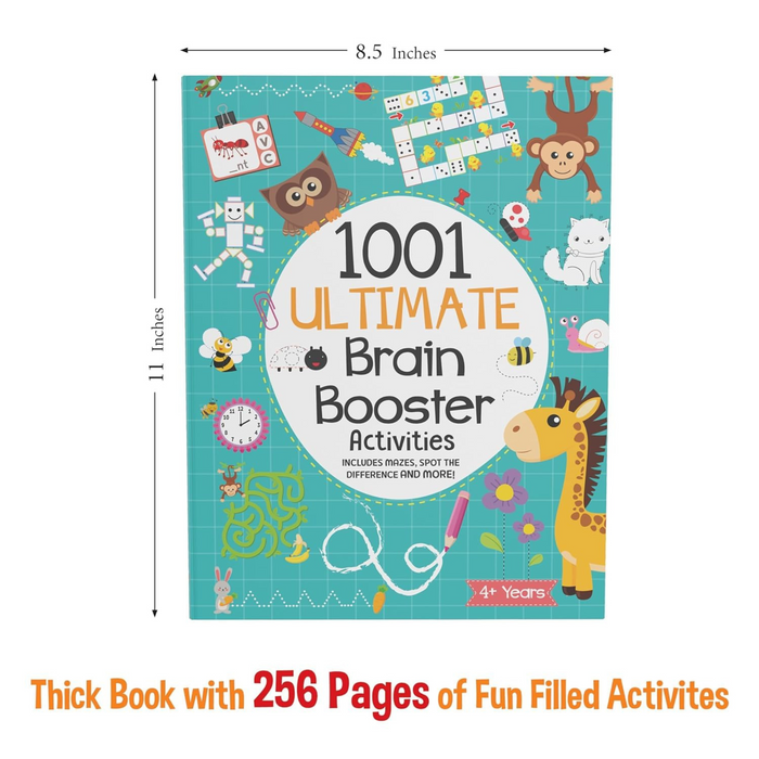 1001 Jumbo & Ultimate Brain Booster Activities Book