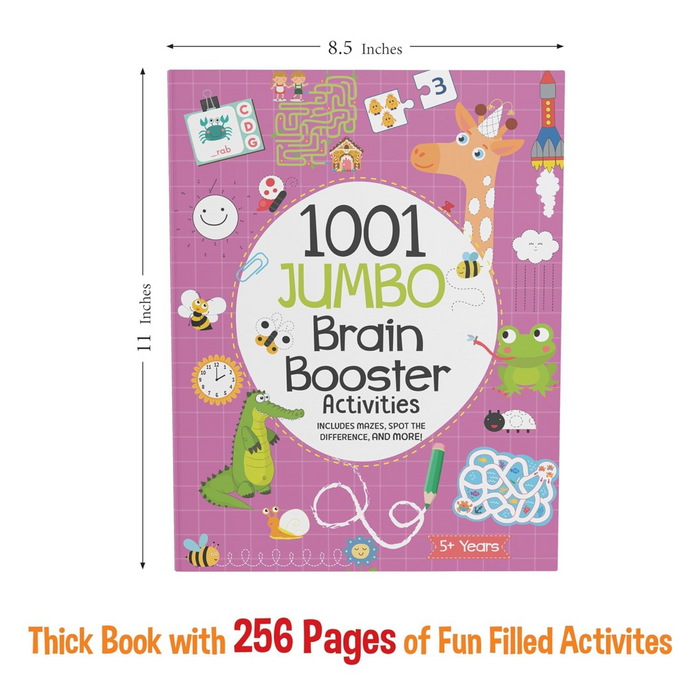1001 Jumbo & Ultimate Brain Booster Activities Book