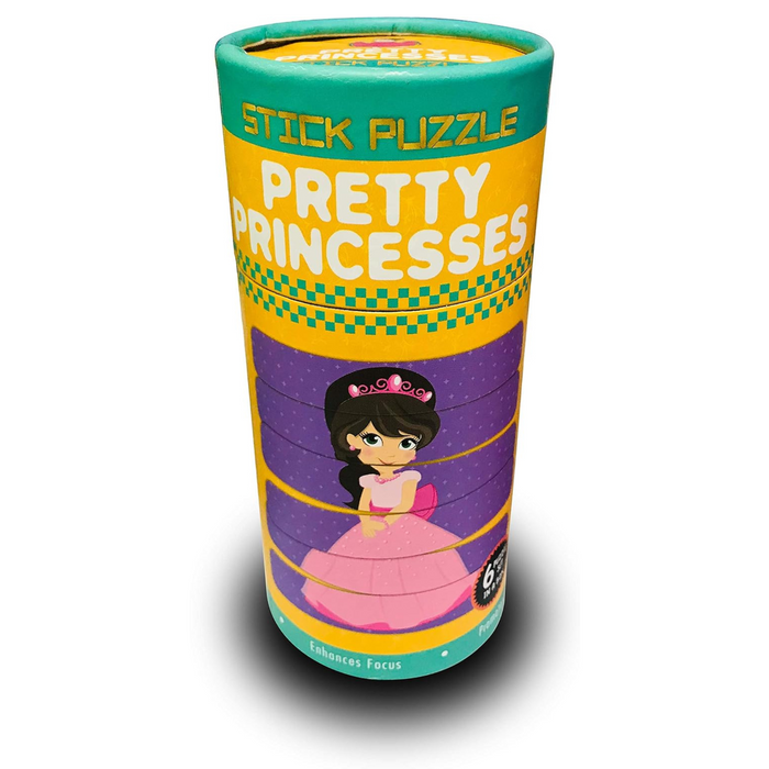 Pretty Princesses - 6 Piece Stick Puzzles