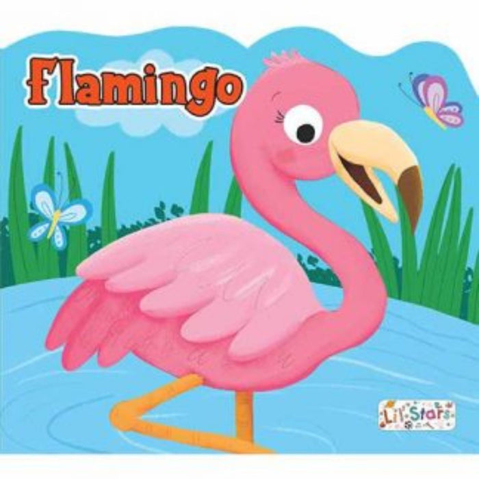 Flamingo Early Learning Book, Flamingo Animal Children's Book