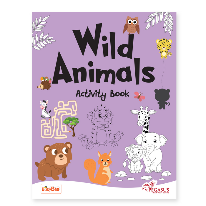 Wild Animals - Activity Book