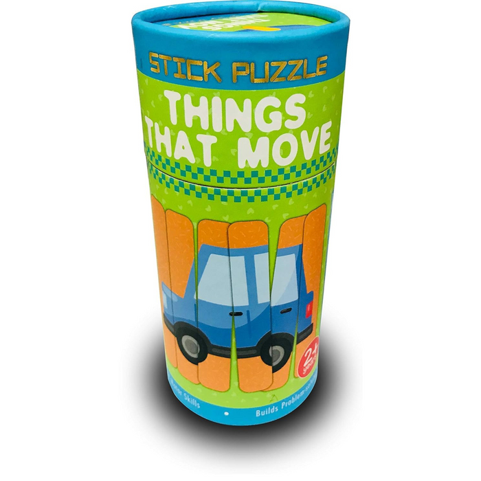 Things That Move - 6 Piece Stick Puzzles