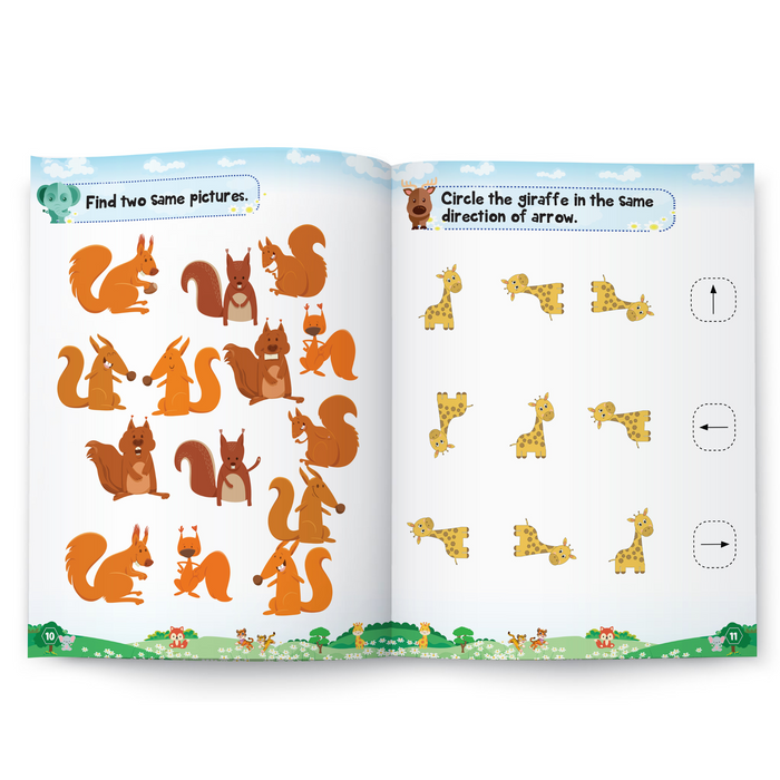 Wild Animals - Activity Book